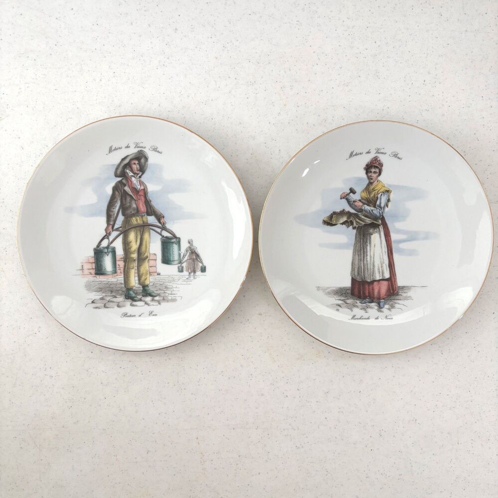 Vintage Bavarian Germany Bareuther Waldsassen Plates Cottagecore Farmhouse